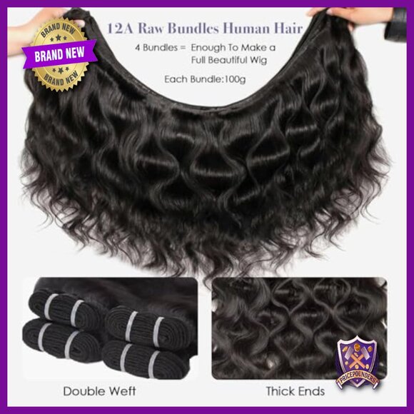 22-26 Inch Raw Indian Virgin Human Hair Extensions, No Tangle Shedding main image 4